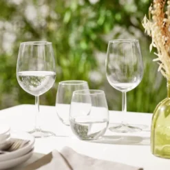 Verre à pied x6 transparent 29,5cl