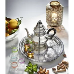 Verre à thé x6 verre motif oriental Touareg 11.5cl