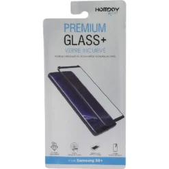 Verre trempé incurvé pour Samsung S8 Plus transparent