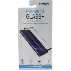 Verre trempé incurvé pour Samsung S8 transparent