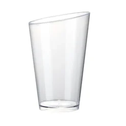 Verrine plastique x25 transparente réutilisable 5x5xH7,5cm