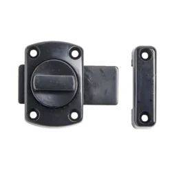 Verrou bouton zinc