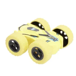 Véhicule à friction grosses roues en plastique 8x8xH3,8cm (4 modèles)