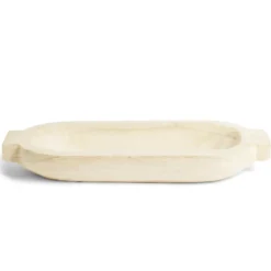 Vide poche bois beige 35x15x5cm