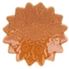 Vide-poche forme fleur de tournesol en dolomite Ø13cm (3 modèles)
