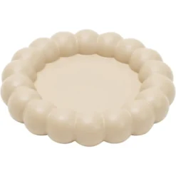Vide poche rond bubble en ciment coloré Ø13,5xH2,5cm (3 modèles)