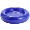 Vide-poche rond céramique Ø20,5cm (2 modèles blanc ou bleu)