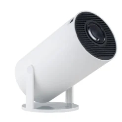 Vidéo projecteur 180° Homday blanc 1080p 14x12xH24cm