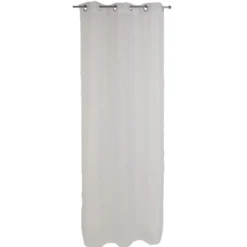 Voilage à oeillets blanc