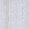 Voilage à oeillets uni blanc fil brillant
