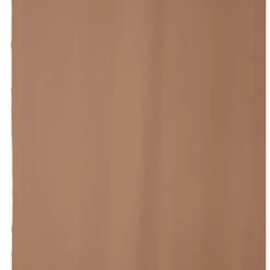 Voilage polycoton à pattes 140x240cm marron clair