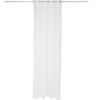 Voilage polyester 140x240cm frange blanc