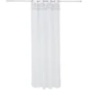 Voilage polyester 140x240cm imprimé gris et blanc