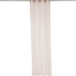 Voilage polyester 140x240cm rose