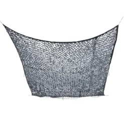 Voile d'ombrage ajouré Corse rectangulaire gris 300x400cm