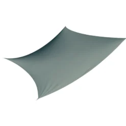 Voile d'ombrage carré Square gris 290x290 cm