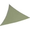 Voile d'ombrage Delta triangulaire vert 300x300x300cm