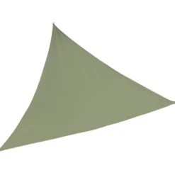 Voile d'ombrage Delta triangulaire vert 300x300x300cm