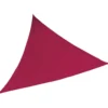 Voile d'ombrage Delta 300x300x300cm rouge