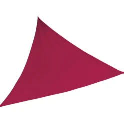 Voile d'ombrage Delta 300x300x300cm rouge