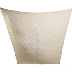 Voile d'ombrage rectangulaire Gala en jute 300x400cm