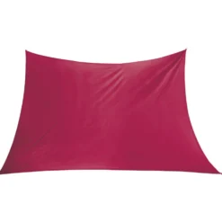 Voile d'ombrage rectangulaire Gala 300x400cm rouge