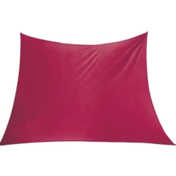 Voile d'ombrage Square carré 290x290cm polyester rouge