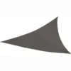 Voile d’ombrage triangulaire Delta gris 300x300 cm