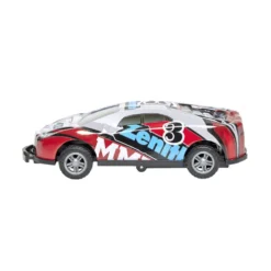 Voiture de course à friction en métal L9cm - 8 modèles