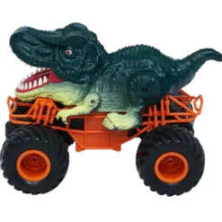 Voiture radiocommandée dinosaure