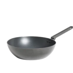 Wok tous feux dont induction avec couvercle Ø28cm