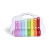 Xylophone multicolore métal et plastique 30,5x21,5xép7cm